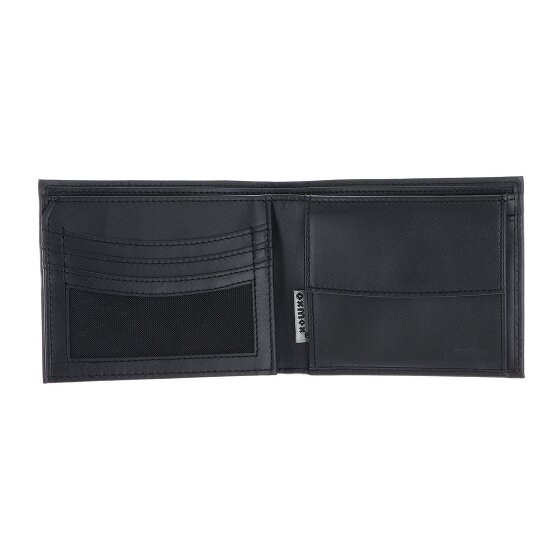 oxmox Leather Portfel Ochrona RFID Skóra 12 cm