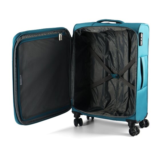 American Tourister Nitestream 4 kółka Zestaw walizek 3-części z funkcją poszerzenia