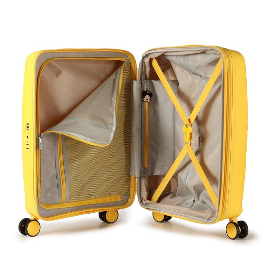 American Tourister Mickey Magic 4 kółka Walizka kabinowy 55 cm z plisą rozprężną