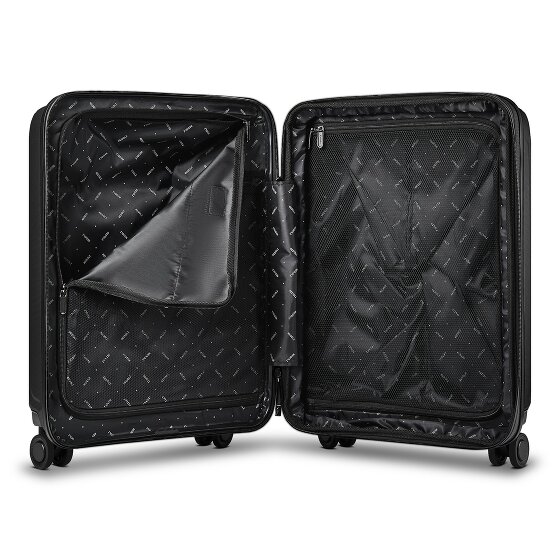 Redolz Zestaw walizek na 4 kółkach Essentials14 Beautycase 4szt z rozkładaną przegrodą na laptopa