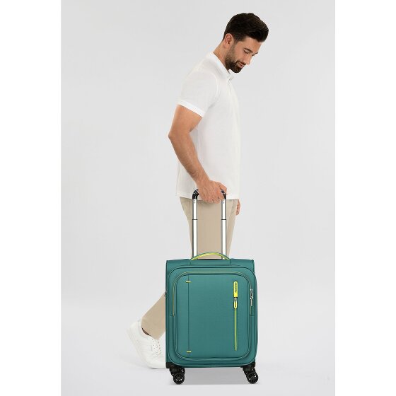 American Tourister Cloudrider 4 kółka Walizka kabinowy S 55 cm z plisą rozprężną