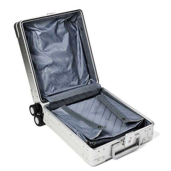 Aleon Wózek biznesowy 4-kołowy 42 cm Przegroda na laptopa