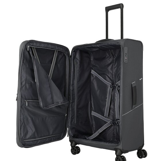 Travelite Skaii 4 kółka Walizka L 78 cm z funkcją poszerzenia