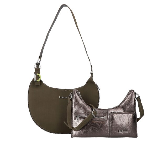 Desigual Delta Lyra Torba na ramię 32 cm z plisą rozprężną