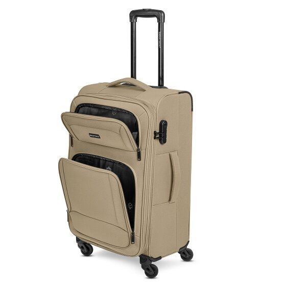 Smartbox Edition 04 4 kółka Walizka 67 cm z plisą rozprężną