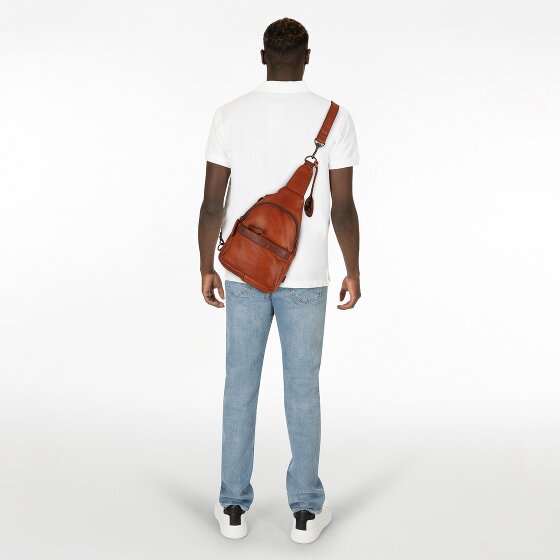 Harbour 2nd Skórzana torba na ramię Urban Poets 26 cm