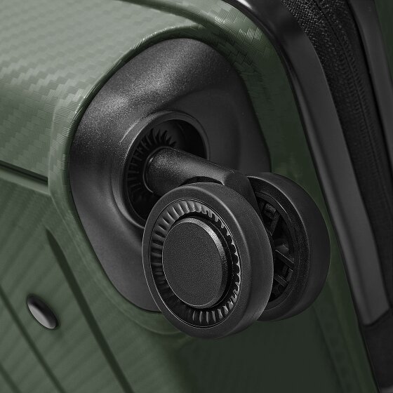 Redolz Essentials 17 4-kołowy wózek kabinowy 55 cm z miękką kieszenią na laptopa