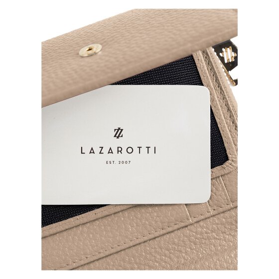 Lazarotti Portfel z skóry typu „zip-around” z Bolonii, 12 cm