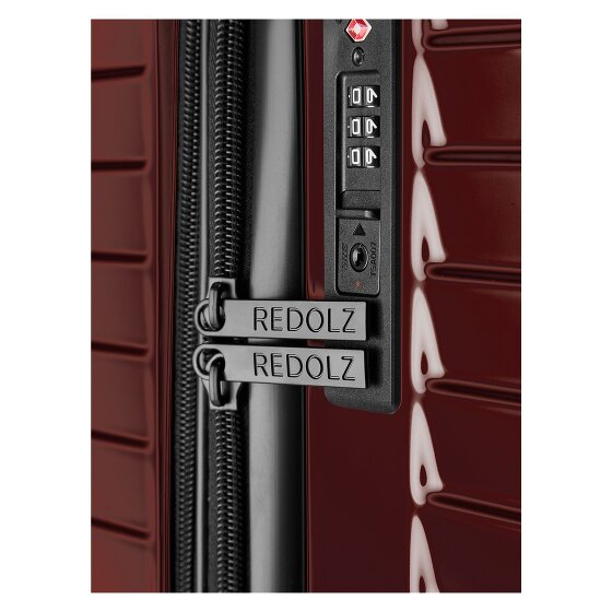Redolz Essentials 18 2.0 4 kółka Zestaw walizek 3-części z funkcją poszerzenia