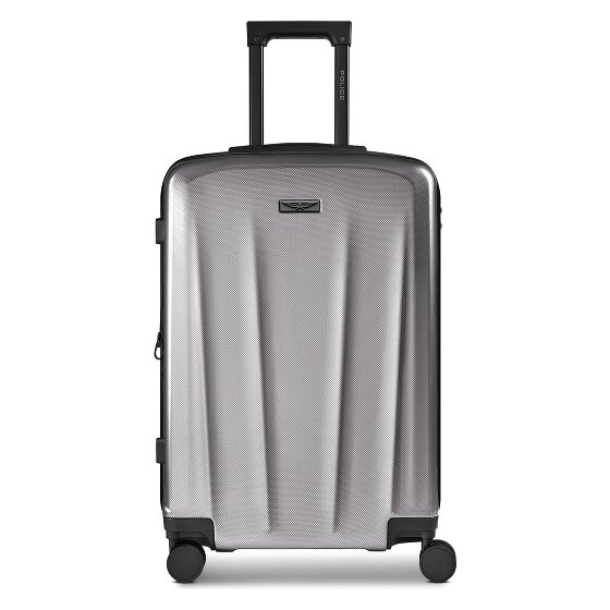 Police New York 4 kółka Walizka M 62 cm z funkcją poszerzenia