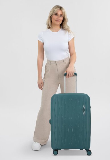 Gabol Infinity 4 kółka Walizka 66 cm z plisą rozprężną