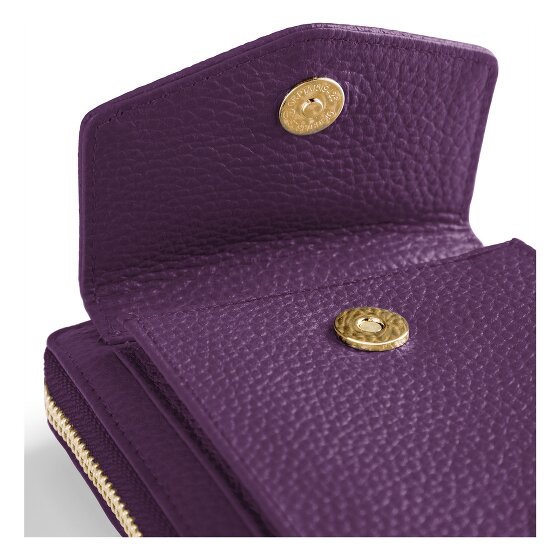 Lazarotti Skórzane etui na telefon komórkowy Bologna z zamkiem błyskawicznym 19 cm