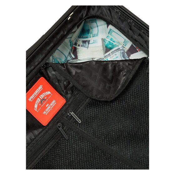 Sprayground Blacked Out 4 kółka Walizka kabinowa 54.5 cm