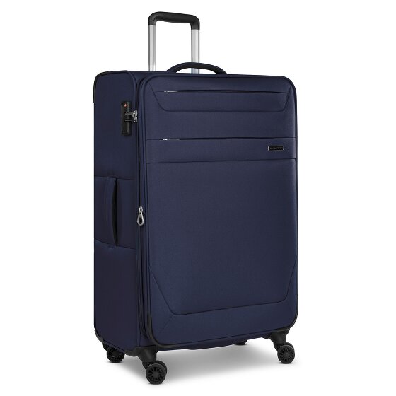 Worldpack Chicago 4 kółka Walizka L 78 cm z plisą rozprężną