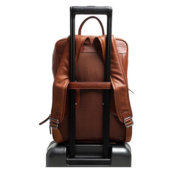 The Chesterfield Brand Marvello Plecak Skóra 40 cm Komora na laptopa