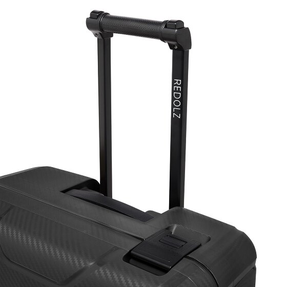 Redolz Essentials 15 – Walizka kabinowa na 4 kółkach, 55 cm, z zamkiem trzypunktowym