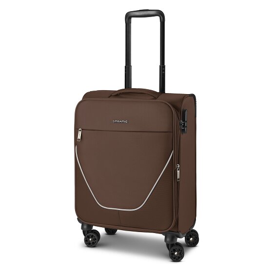 Stratic taska 4 kółka Walizka kabinowa S 55 cm z funkcją poszerzenia