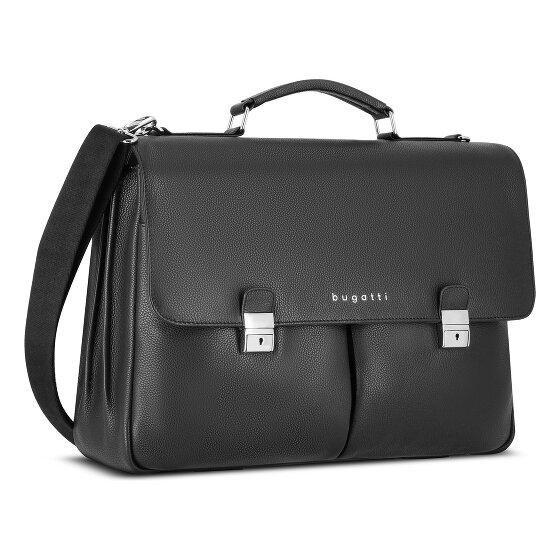 bugatti Valencia Teczka Skóra 43 cm Komora na laptopa