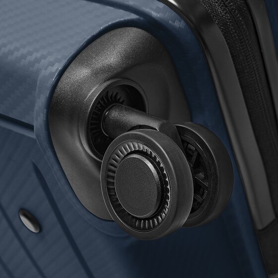 Redolz Essentials 17 4-kołowy wózek kabinowy 55 cm z miękką kieszenią na laptopa