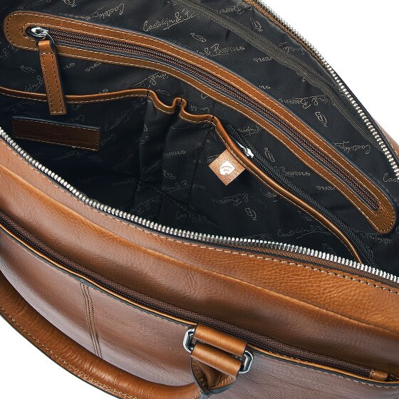 Castelijn & Beerens Peter Teczka Ochrona RFID Skórzany 40 cm Komora na laptopa