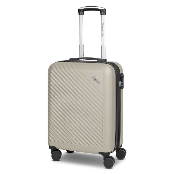 Check.In Paradise 2.0 4 kółka Walizka kabinowy S 55 cm z plisą rozprężną