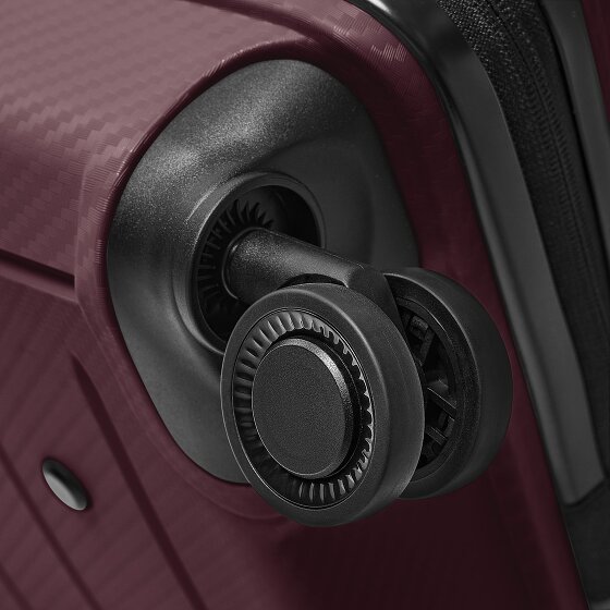 Redolz Essentials 17 4-kołowy wózek kabinowy 55 cm z miękką kieszenią na laptopa