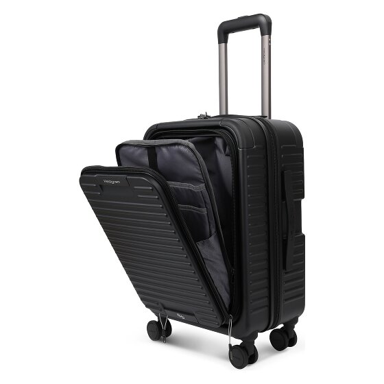 Hedgren Raku 4 kółka Walizka kabinowa 55 cm Komora na laptopa