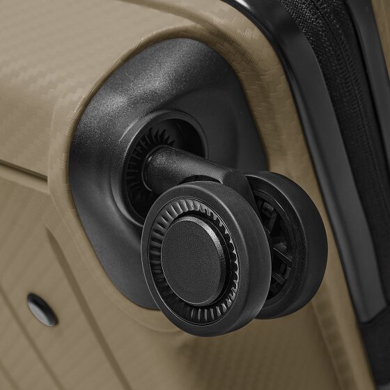 Redolz Essentials 17 4-kołowy wózek kabinowy 55 cm z miękką kieszenią na laptopa