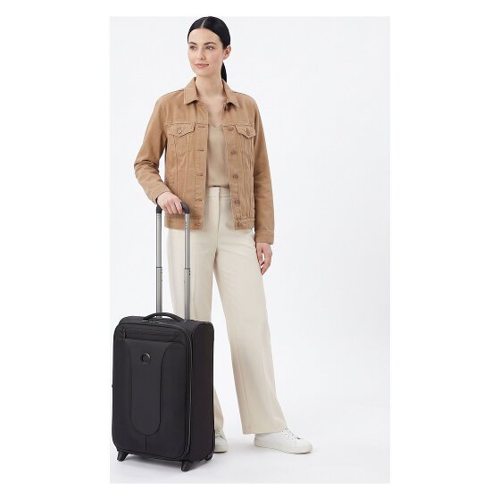 Delsey Paris DLC 2.0 2 kółka Walizka kabinowa 55 cm z funkcją poszerzenia