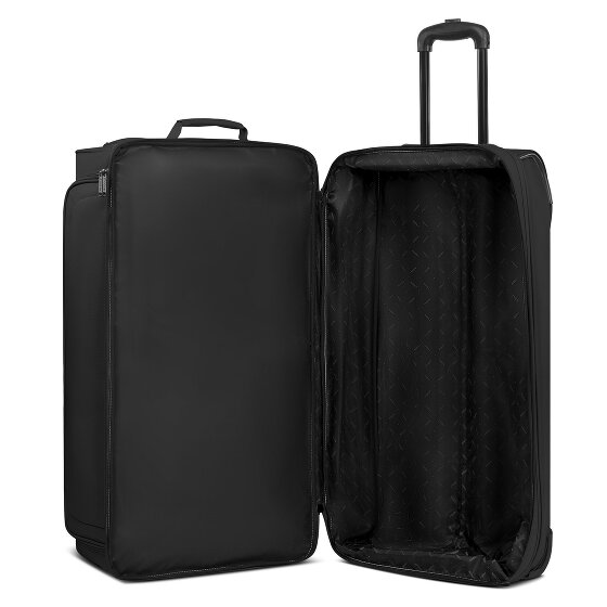 Redolz Zestaw 2-kołowych toreb podróżnych Duffle Essentials 2-częściowy L+L z elastycznym zagięciem