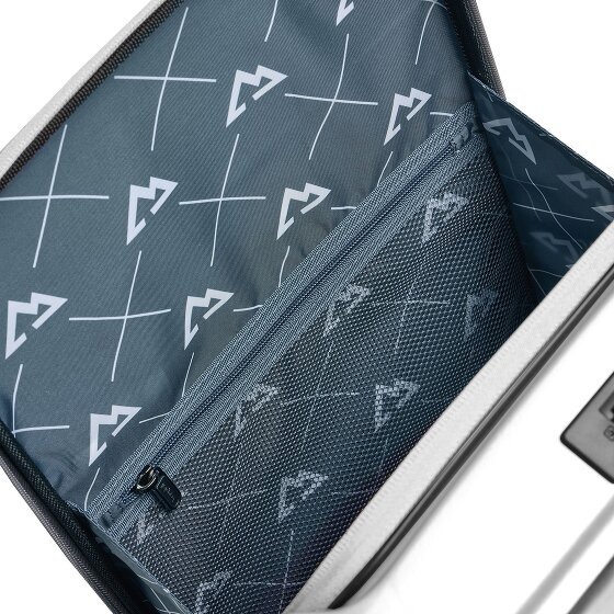 Bergpfeil Travel 4 kółka Walizka kabinowy 55 cm Komora na laptopa z plisą rozprężną