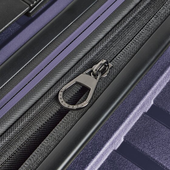 Pactastic Collection 04 THE THREE SET + 4 kółka Zestaw walizek 3-części z plisą rozprężną