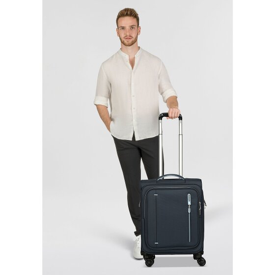 American Tourister Cloudrider 4 kółka Walizka kabinowy S 55 cm z plisą rozprężną