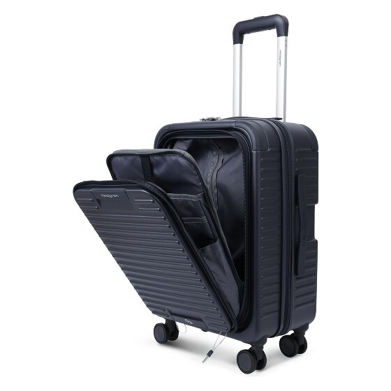Hedgren Raku 4 kółka Walizka kabinowa 55 cm Komora na laptopa
