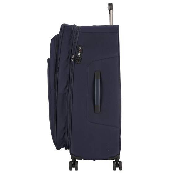 Piquadro Brief 4 kółka Walizka 78 cm z plisą rozprężną