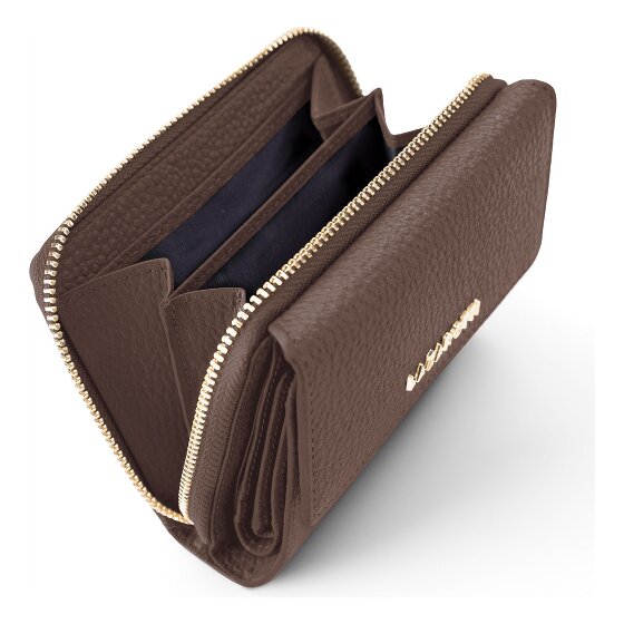 Lazarotti Portfel z skóry typu „zip-around” z Bolonii, 12 cm