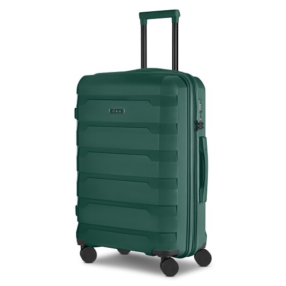 d&n South Dakota 4 kółka Walizka M 66 cm z plisą rozprężną