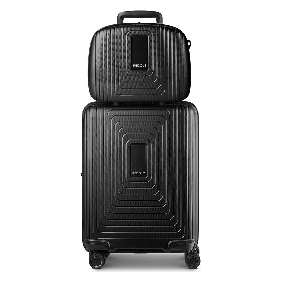 Redolz Zestaw walizek Essentials 14, 2-częściowy, Walizka kabinowa z funkcją poszerzenia i Beautycase