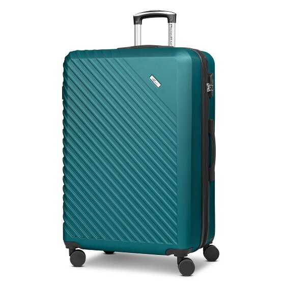 Check.In Paradise 2.0 4 kółka Walizka L 78 cm z plisą rozprężną