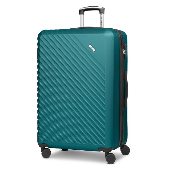 Check.In Paradise 2.0 4 kółka Walizka L 78 cm z plisą rozprężną