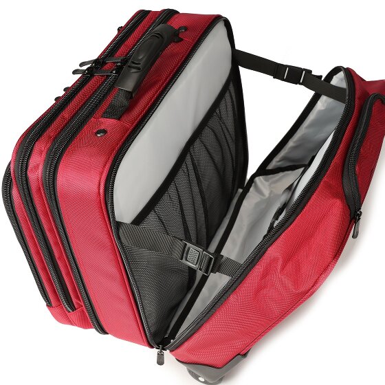 Dermata 2 kółka Walizka biznesowa 38 cm Komora na laptopa