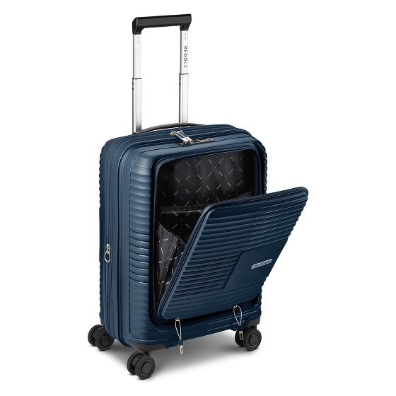 Redolz Essentials 17 2.0 4 kółka Walizka kabinowa 55 cm Komora na laptopa z funkcją poszerzenia