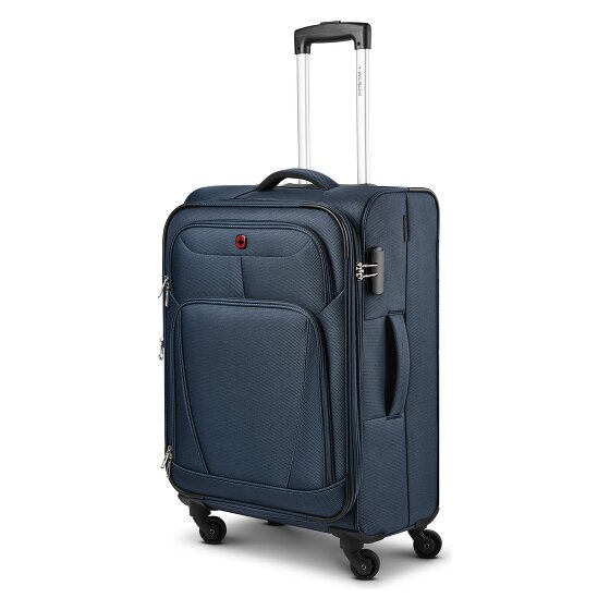 Wenger Beaumont 4 kółka Walizka M 67 cm z plisą rozprężną