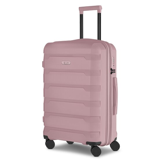 d&n South Dakota 4 kółka Zestaw walizek 3-części z plisą rozprężną