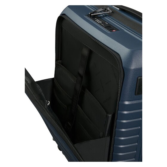 Samsonite Intuo 4 kółka Walizka kabinowa 55 cm Komora na laptopa z funkcją poszerzenia
