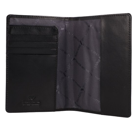 Braun Büffel Skórzane etui na paszport RFID 10 cm