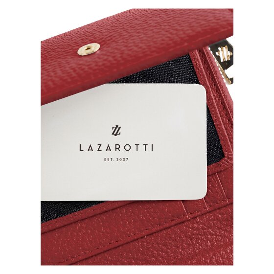Lazarotti Portfel z skóry typu „zip-around” z Bolonii, 12 cm