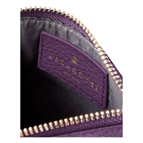 Lazarotti Bologna Leather Portfel z kluczem Skórzany 11.5 cm