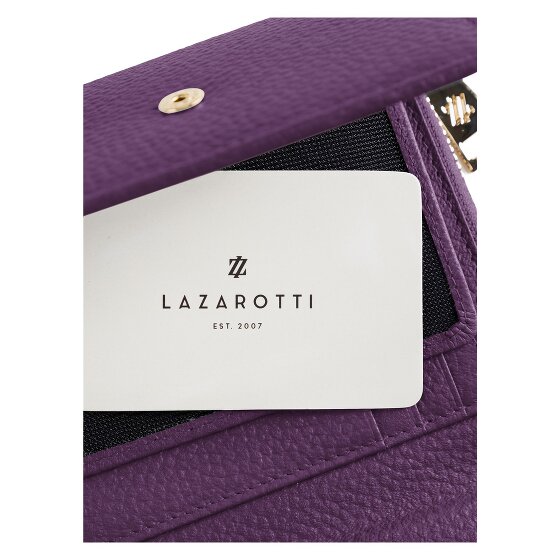 Lazarotti Portfel z skóry typu „zip-around” z Bolonii, 12 cm