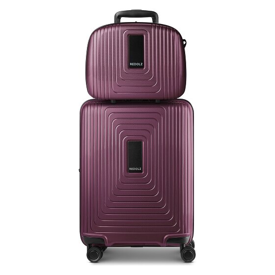 Redolz Zestaw walizek Essentials 14, 2-częściowy, Walizka kabinowa z funkcją poszerzenia i Beautycase